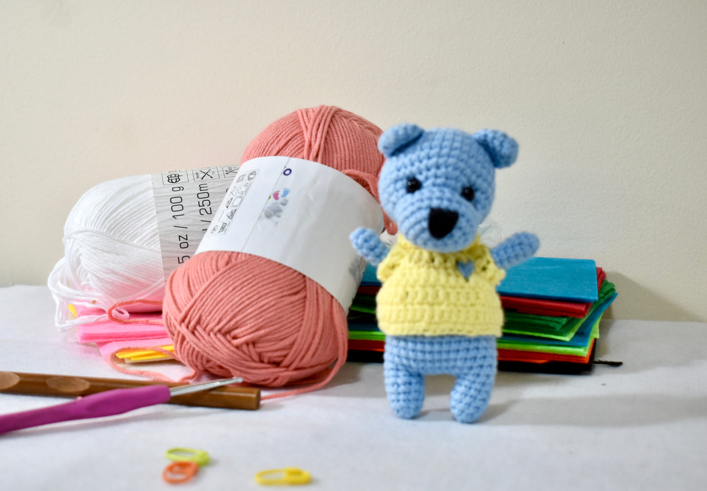 Cute Little Blue Bear