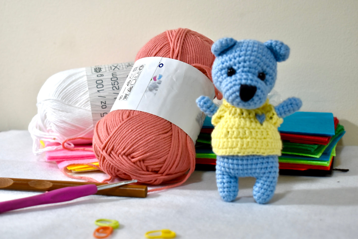 Cute Little Blue Bear